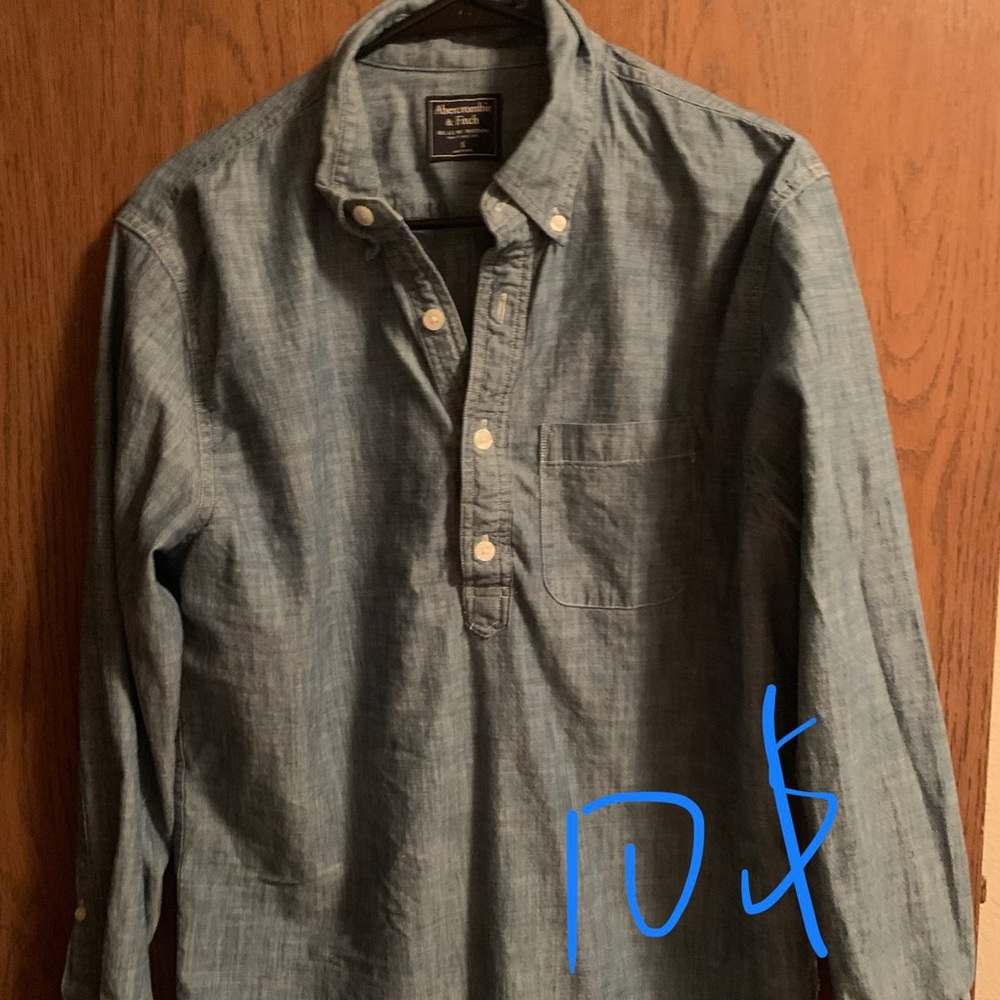 A&F Chambray Button Shirt